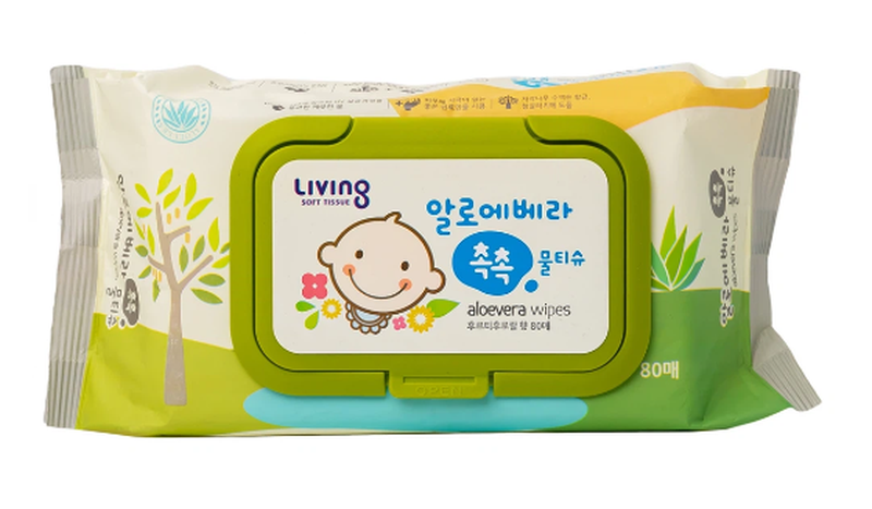 Khăn giấy ướt tốt nhất 2022: Living Chok Chok Aloe Vera
