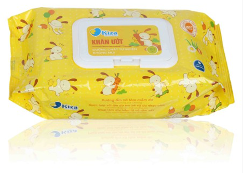 Khăn giấy ướt tốt nhất năm 2022: khăn ướt Kiza
