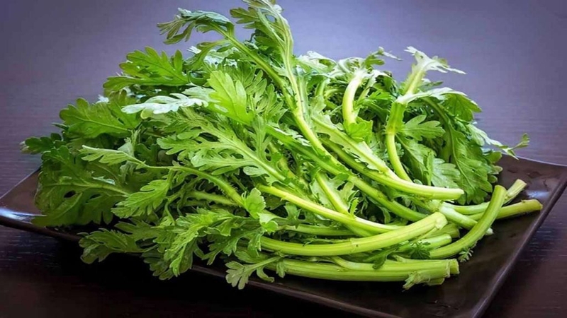 Bầu ăn rau cải cúc được không? Tác dụng của rau cải cúc đối với mẹ bầu 2