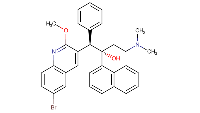 Công thức hóa học của Bedaquiline