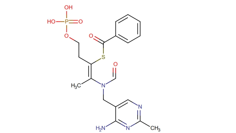 Công thức hóa học của Benfotiamine