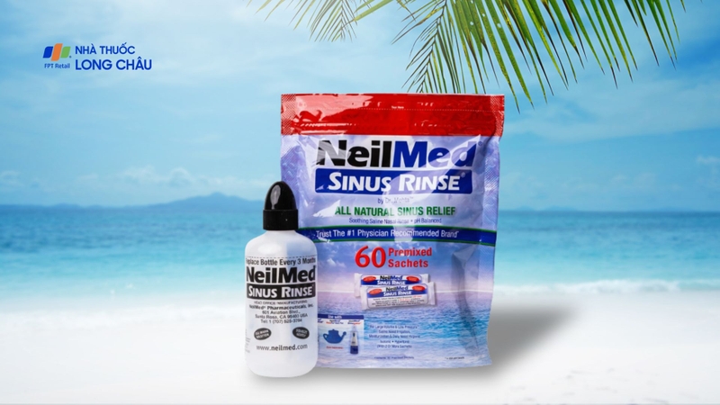 Bộ rửa mũi Neilmed Sinus Rinse (1 bình + 60 gói).jpg