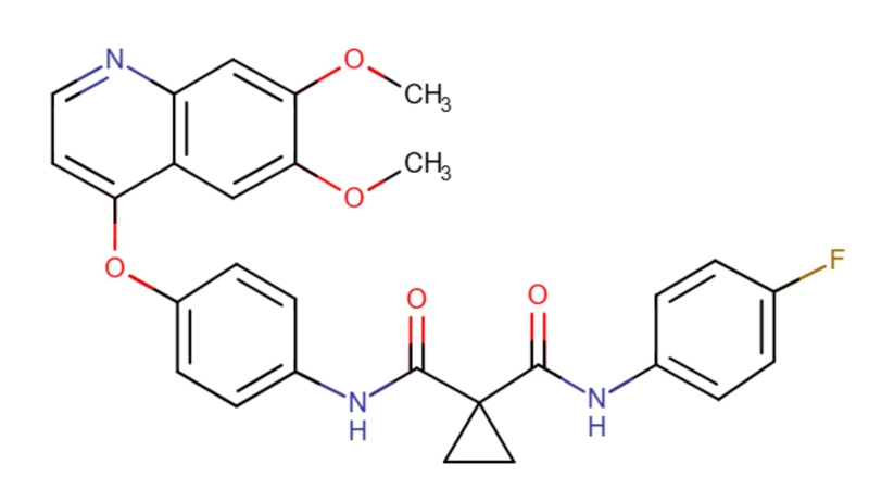 Công thức hóa học của Cabozantinib