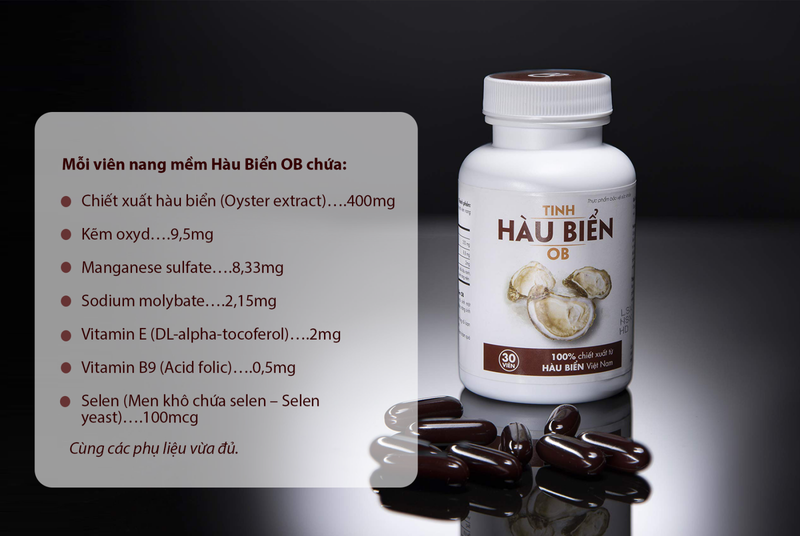 Bật mí cách sử dụng tinh hàu biển OB mang lại hiệu quả tốt cho sức khỏe nam giới 1