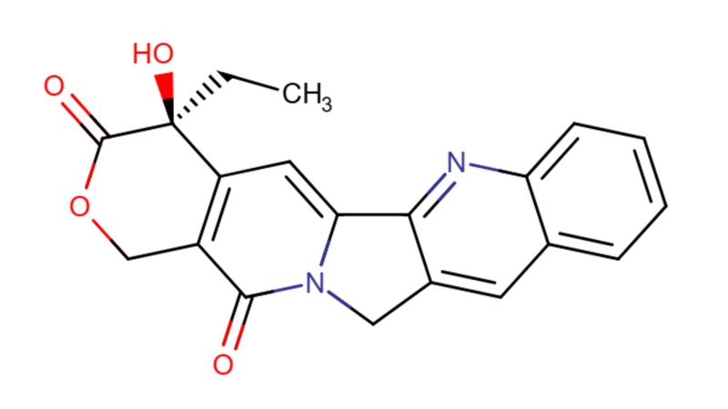 Công thức hóa học của Camptothecin