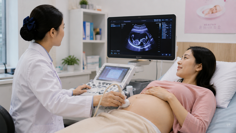 Đo độ mờ da gáy là bước sàng lọc quan trọng nhằm phát hiện sớm nguy cơ bất thường nhiễm sắc thể