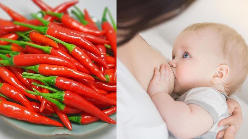 Phụ nữ cho con bú ăn cay được không? Ảnh hưởng của việc cho con bú khi ăn  1