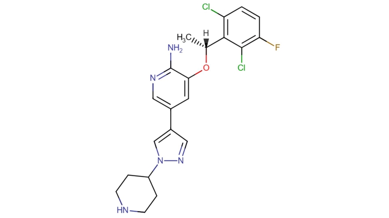 Công thức hóa học của Crizotinib