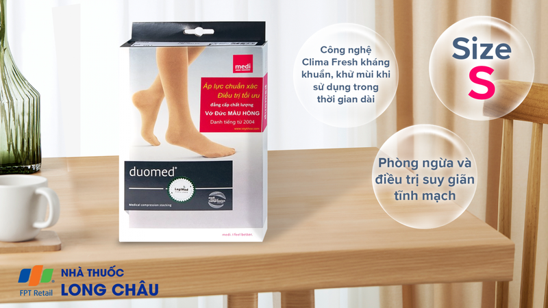Vớ gối y khoa Medi Duomed size S