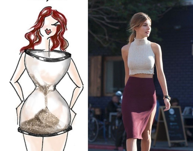 Dáng người đồng hồ cát 3