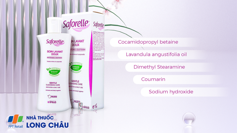 Dung dịch vệ sinh phụ nữ Saforelle 250ml chính hãng