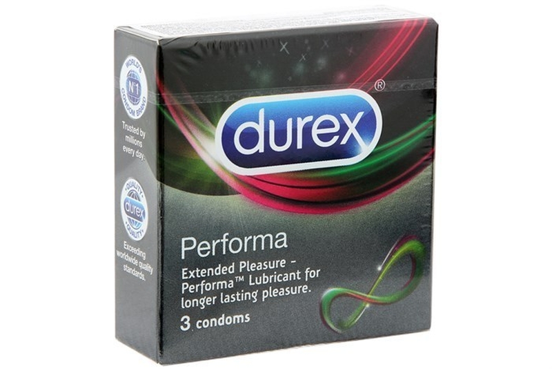 Bao cao su chống xuất tinh sớm Durex Performa