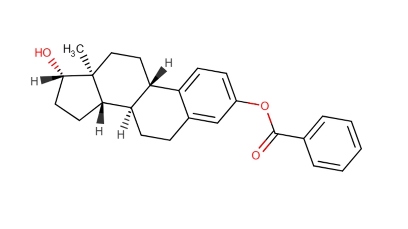 Công thức hóa học của Estradiol benzoate