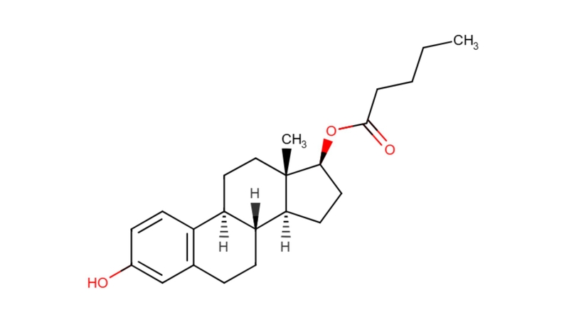 Công thức hóa học của Estradiol valerate