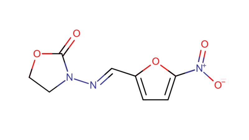 Công thức hóa học của Furazolidone