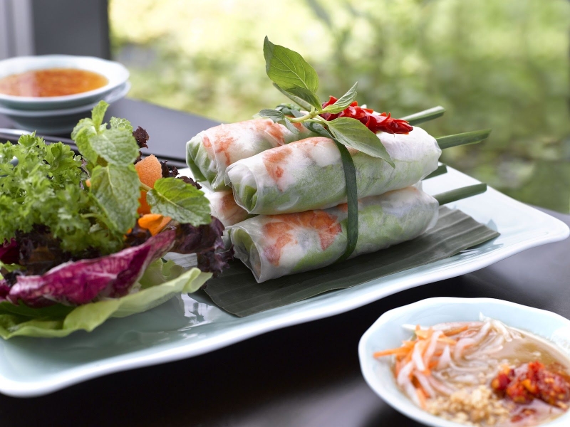 Gỏi cuốn bao nhiêu calo 2