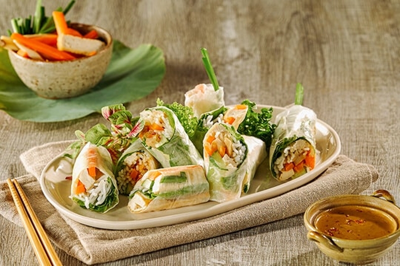 Gỏi cuốn bao nhiêu calo 3