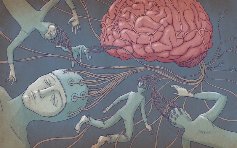 Hoạt động trong não có liên quan đến nhìn, nghe, ngửi, cảm nhận và suy nghĩ 1