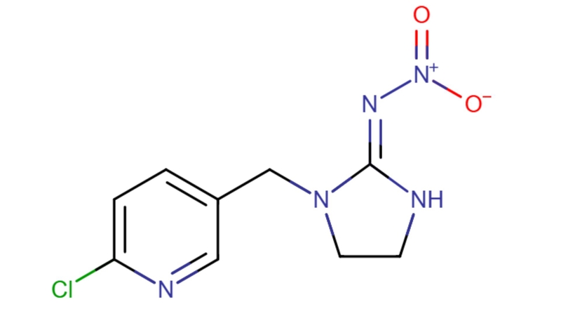 Công thức hóa học của Imidacloprid