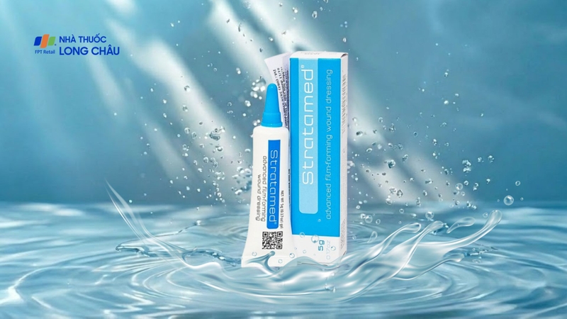 Kem bôi vết thương hở, vết bỏng, ngừa sẹo Stratamed 5g.jpg