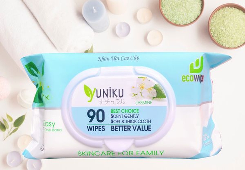 Khăn ướt hữu cơ Yuniku