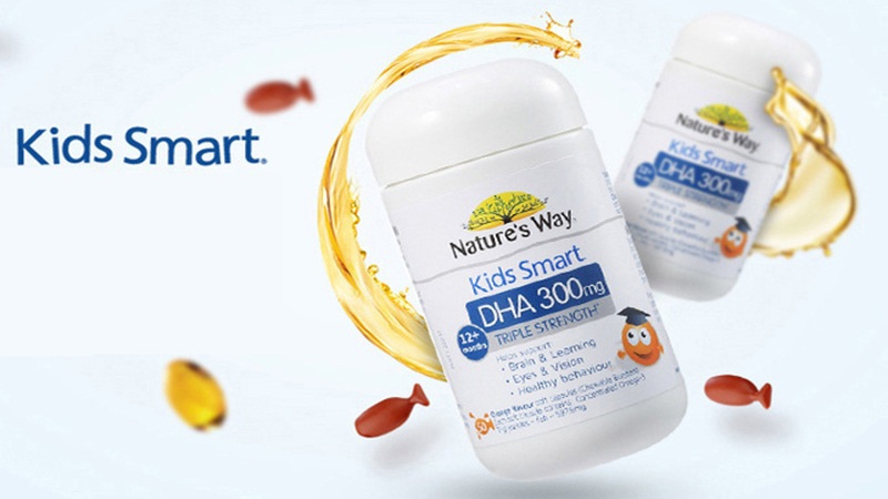 Kids Smart Dha 300 mg 50 viên - Nơi mua chính hãng DHA bổ sung cho bé 1
