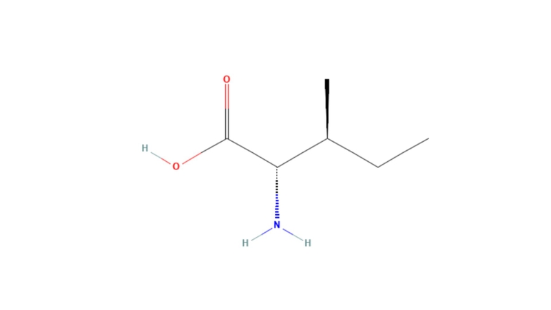 Công thức hóa học của L-Isoleucine