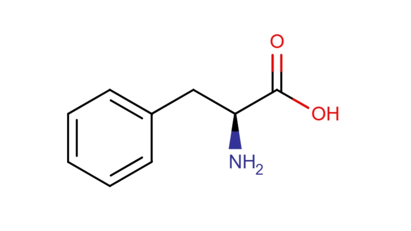 Công thức hóa học của L-Phenylalanine