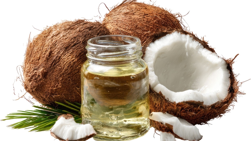 Lauric Acid chủ yếu được sản xuất bằng cách tách chiết từ dầu tự nhiên, đặc biệt là dầu dừa và dầu hạt cọ