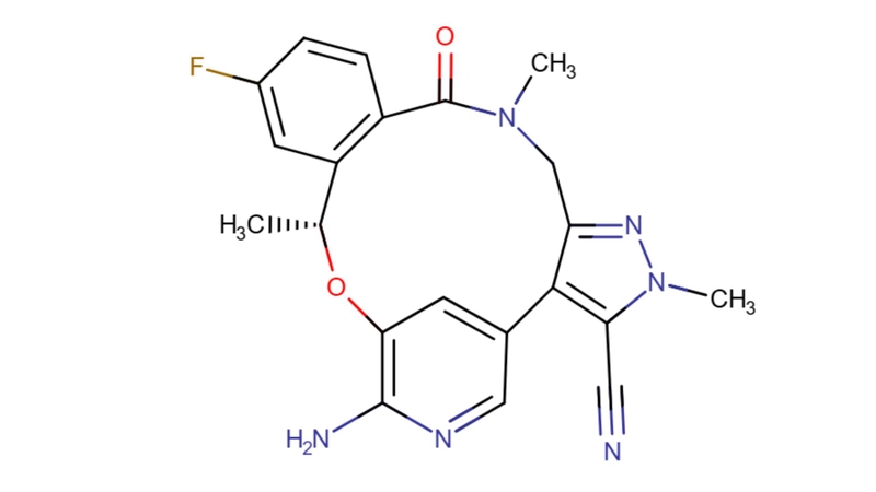 Công thức hóa học của Lorlatinib