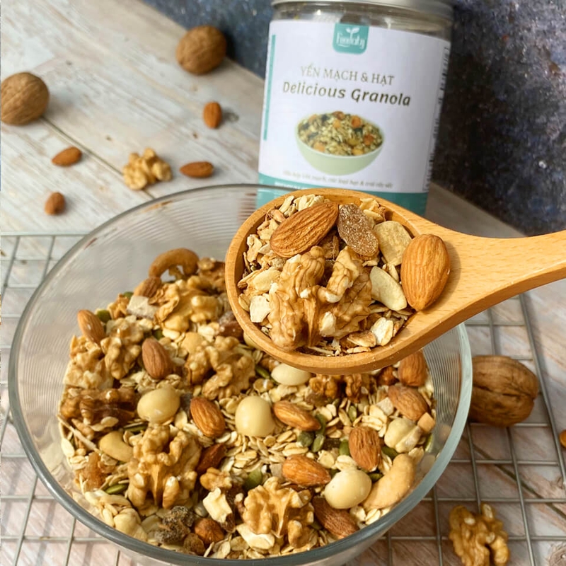 Mách bạn bí quyết ăn granola để tăng cân hiệu quả 2
