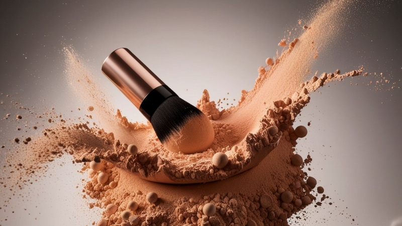 Magnesium silicate ứng dụng trong mỹ phẩm dưới dạng phấn phủ, phấn má, bột trang điểm