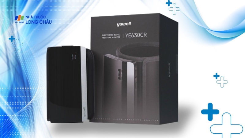 Máy đo huyết áp bắp tay cao cấp không dây Yuwell YE630CR.jpg