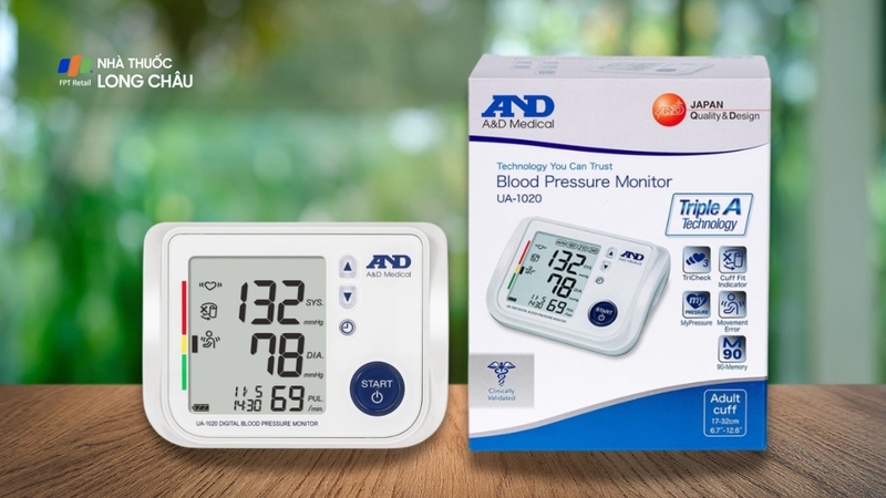 Máy đo huyết áp bắp tay tự động AND UA-1020.jpg
