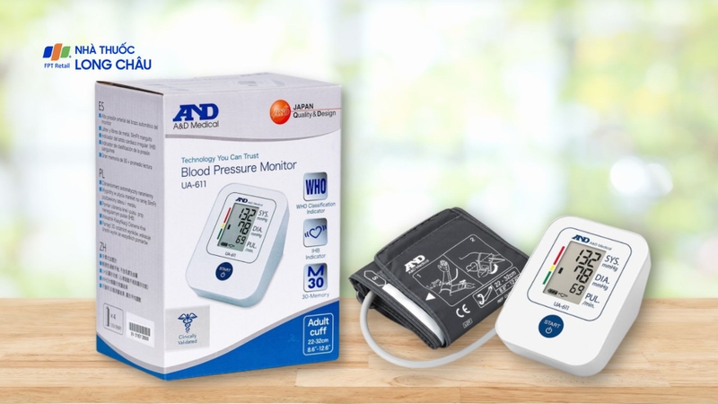 Máy đo huyết áp bắp tay tự động AND UA-611.jpg