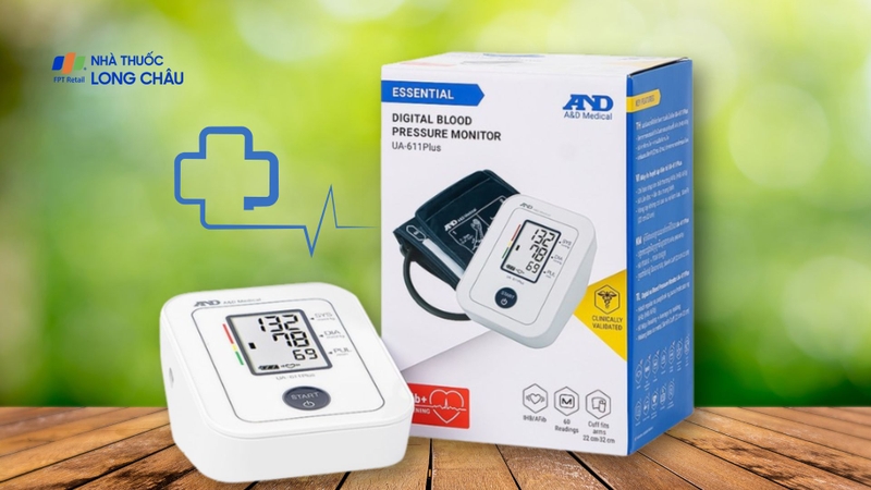 Máy đo huyết áp bắp tay tự động AND UA-611 Plus.jpg