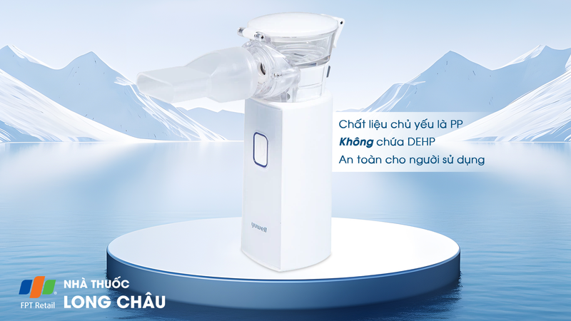 Máy xông khí dung Yuwell M103 cầm tay hỗ trợ điều trị các bệnh đường hô hấp 2.png
