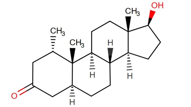 Công thức hóa học của Mesterolone