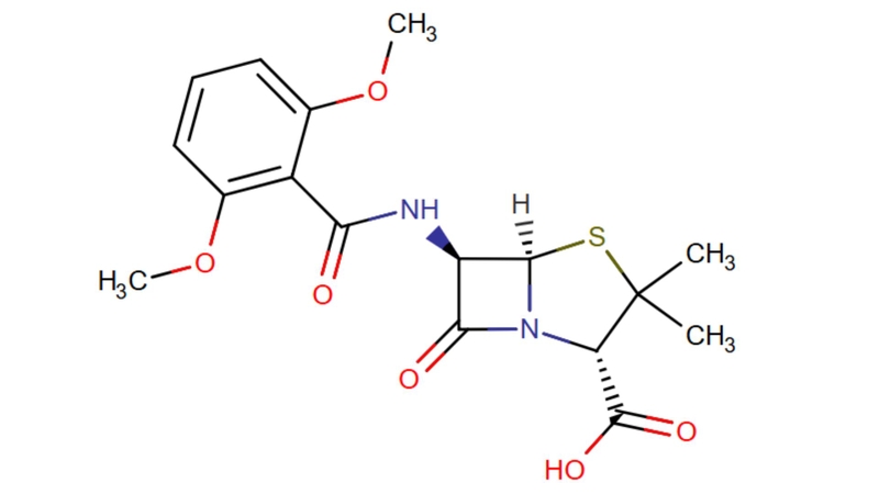 Công thức hóa học của Meticillin