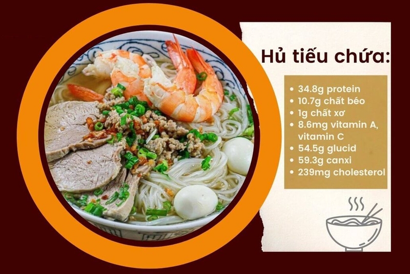 Một tô hủ tiếu bao nhiêu calo? Ăn hủ tiếu có béo không? 3