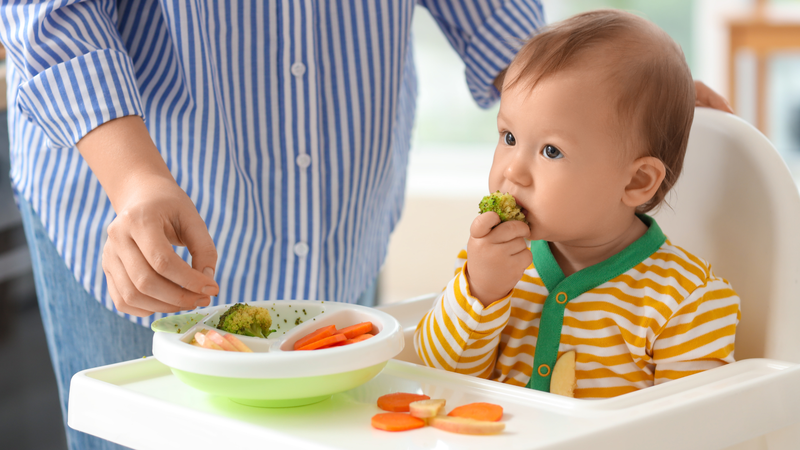 Nên cho bé ăn nhạt, tiếp xúc với hương vị tự nhiên của các loại thực phẩm