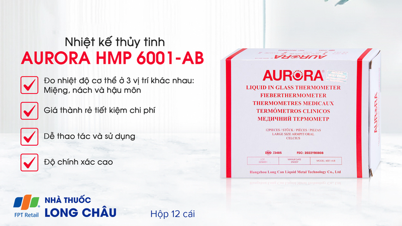 Nhiệt kế thủy tinh Aurora HMP 6001-AB đo thân nhiệt cho kết quả chính xác nhất 1.png
