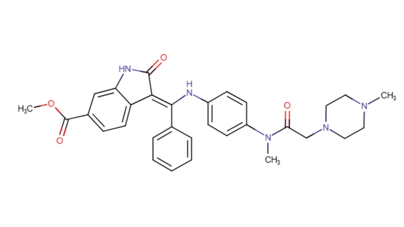 Công thức hóa học của Nintedanib