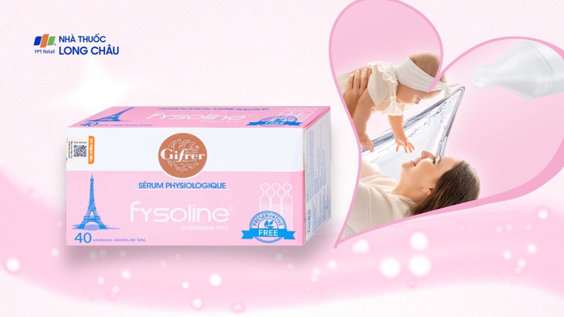 Nước muối sinh lý Fysoline Isotonique đẳng trương (40 ống x 5ml).jpg