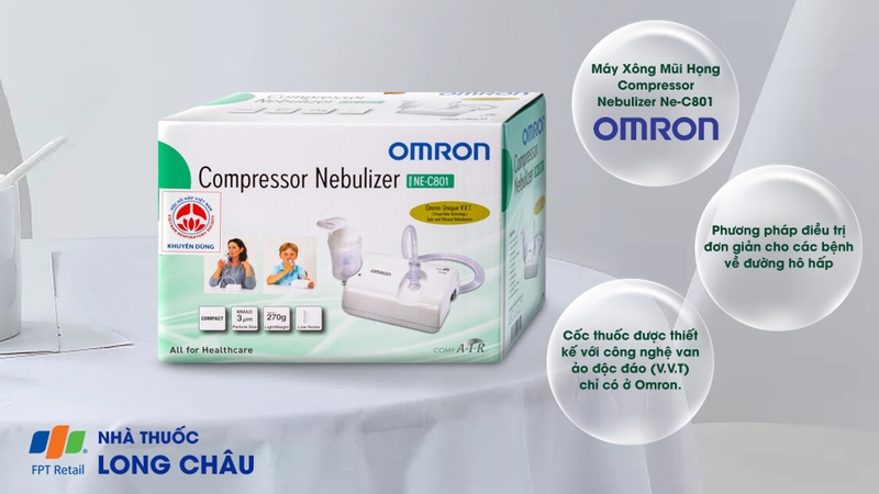 Máy khí dung Omron NE-C801 giá tốt nhất