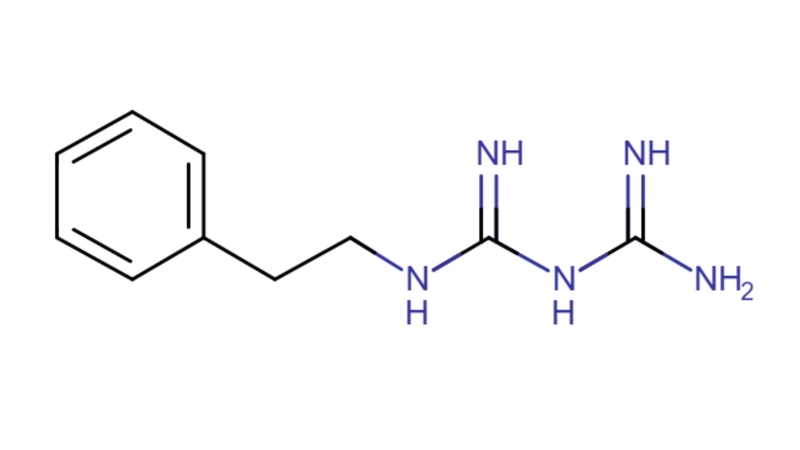 Công thức hóa học của Phenformin