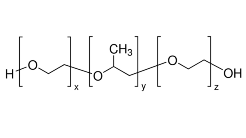 Công thức hóa học của Poloxamer 188
