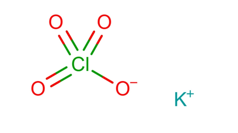 Công thức hóa học của Potassium perchlorate
