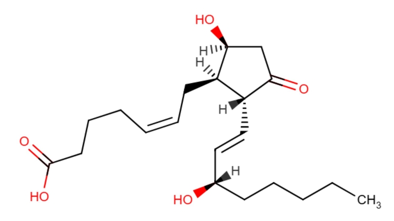 Công thức hóa học của Prostaglandin D2