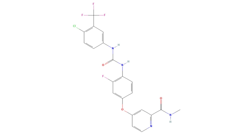 Công thức hóa học của Regorafenib